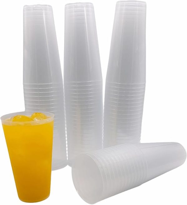 PAWOPA Vasos Económicos de Sidra 480 ML Reutilizables