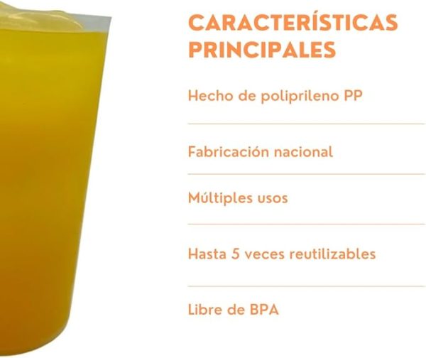 PAWOPA Vasos Económicos de Sidra 480 ML Reutilizables - Imagen 4