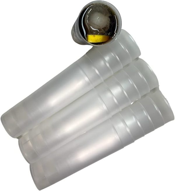 PAWOPA Vasos de tubo plástico duro reutilizables - Imagen 2