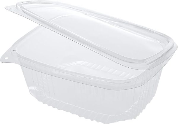 Envases desechables para alimentos ecológico PP - Pack tupper plástico desechable y reutilizable